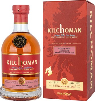 Kilchoman M&P Cask 591/2012 Marsala Finish 0,7l