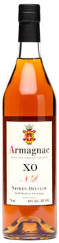 Armagnac 20 letni Nismes Delclou XO 70cl 40° pudełko