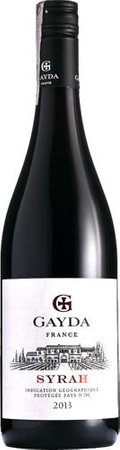 Domaine Gayda Syrah IGP PAYS D'OC 2017