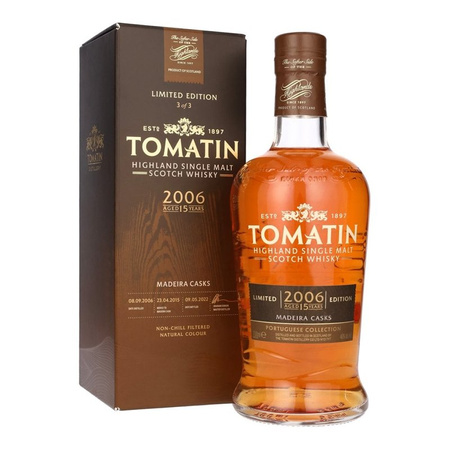 Tomatin Portuguese Trio - Madeira Single Malt whisky 0,7l