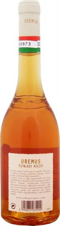 Oremus - Tokaji Aszu 1999 - 5 Puttonyos (0,5 l)