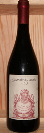 WINO ROCZNIK 1993 - GRIGNOLINO  LUIGI EINAUDI 